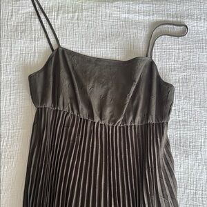 AllSaints Olive Green Dress